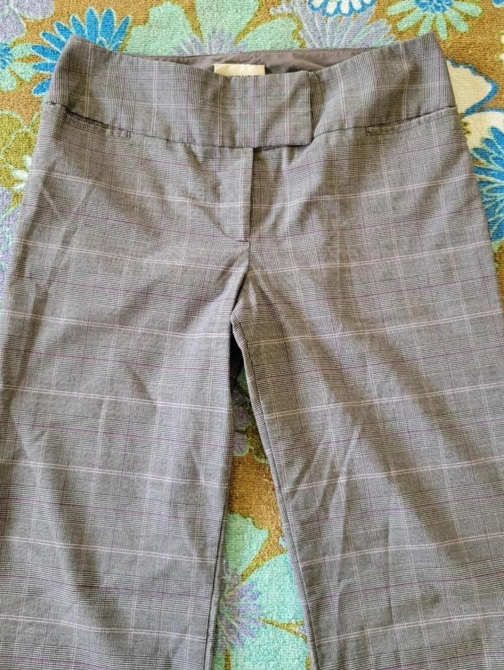 Byerwear | Vintage Gray Plaid Dress Pants